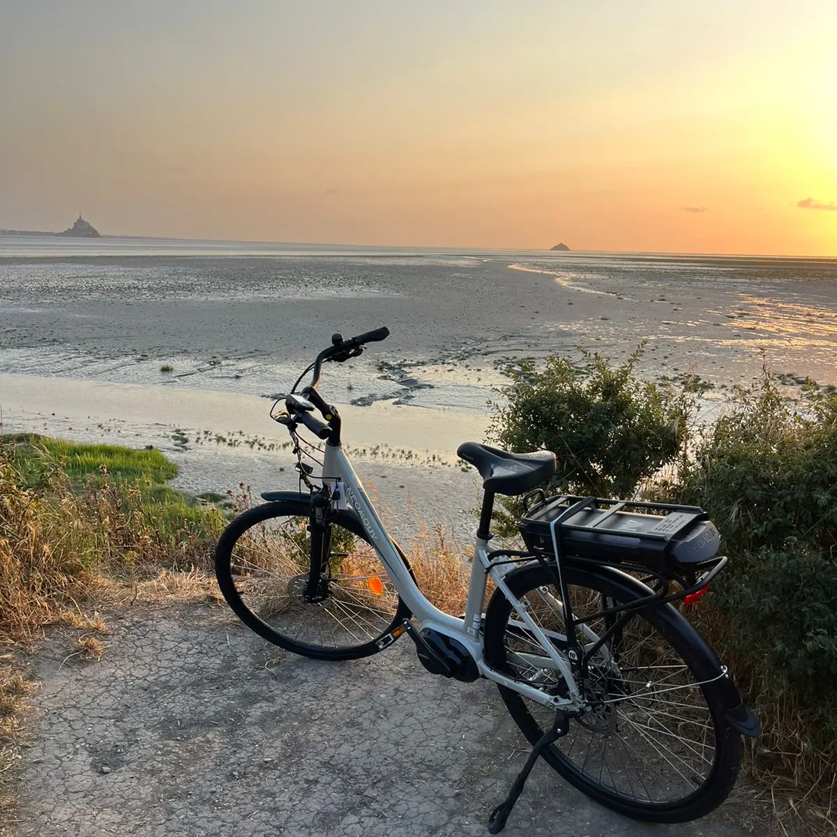 Parcours vélo autour de Jullouville