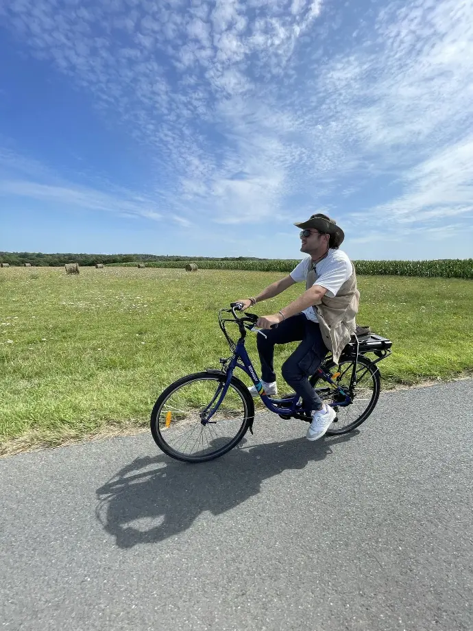 Jullouville à vélo