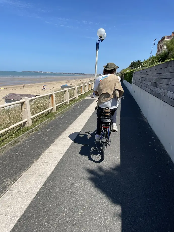 Faire une balade à vélo à Saint-Pair